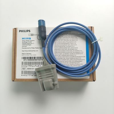 PHILIP Originele M1191B herbruikbare SpO2-sensor voor volwassenen (2m) REF:989803144371