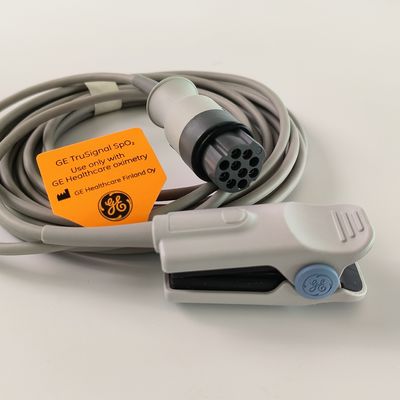 GE Original Datex-Ohmeda TruSignal SpO2 Finger Sensor herbruikbaar.