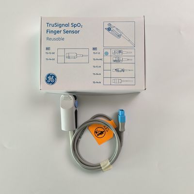 GE Original Datex-Ohmeda TruSignal SpO2 Finger Sensor Herbruikbaar REF: TS-F-D