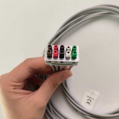Multi-Link ECG Leadwire Vervangbare Set 5-Lead Grabber AHA 74cm/29in. REF: 414556-001