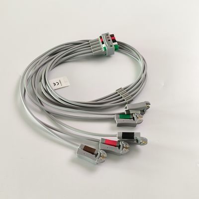Multi-Link ECG Leadwire Vervangbare Set 5-Lead Grabber AHA 74cm/29in. REF: 414556-001