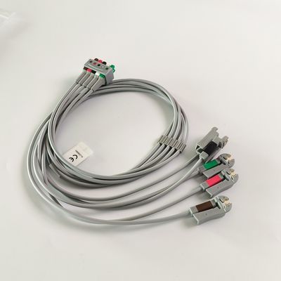 Multi-Link ECG Leadwire Vervangbare Set 5-Lead Grabber AHA 74cm/29in. REF: 414556-001