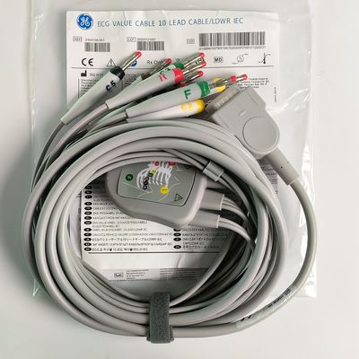 Elektrokardiogrammachine geïntegreerd 12 looddraad met 15 pinnen Europese standaard IEC Banana Head 4.0