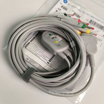 Elektrokardiogrammachine geïntegreerd 12 looddraad met 15 pinnen Europese standaard IEC Banana Head 4.0