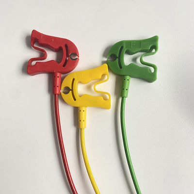 Telemetrie Drie lood Europese standaard Klem EKG Drie lood grijper IEC Tele REF:989803171901