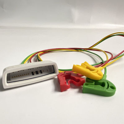 Telemetrie Drie lood Europese standaard Klem EKG Drie lood grijper IEC Tele REF:989803171901
