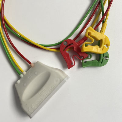 Telemetrie Drie lood Europese standaard Klem EKG Drie lood grijper IEC Tele REF:989803171901