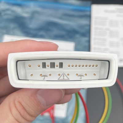 Drie gids Europese standaardklem met bloedzuurstofconnector EKG 3-lead grabber REF:989803171911