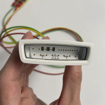 Drie gids Europese standaardklem met bloedzuurstofconnector EKG 3-lead grabber REF:989803171911