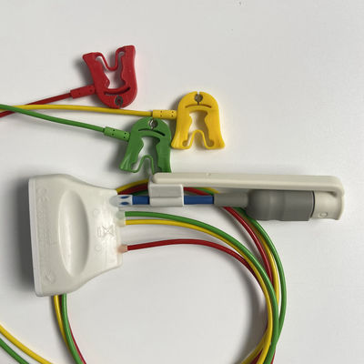 Drie gids Europese standaardklem met bloedzuurstofconnector EKG 3-lead grabber REF:989803171911