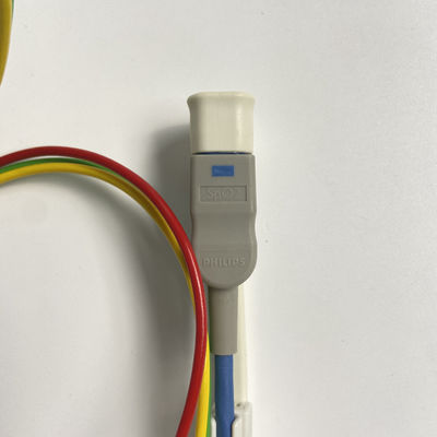Drie gids Europese standaardklem met bloedzuurstofconnector EKG 3-lead grabber REF:989803171911