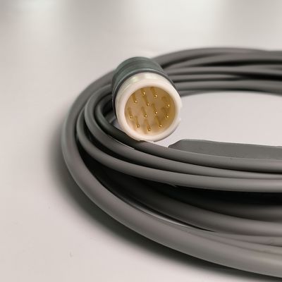 PHILIP Original Efficia Combined Cable/3-Leadset Grabber IEC. Machine End Round 12-Pin,REF: 989803160741