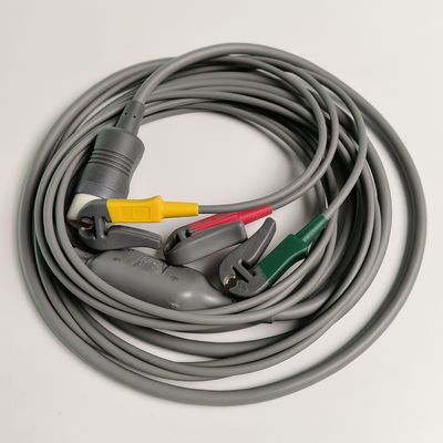 PHILIP Original Efficia Combined Cable/3-Leadset Grabber IEC. Machine End Round 12-Pin,REF: 989803160741
