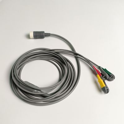 PHILIP Original Efficia Combined Cable/3-Leadset Grabber IEC. Machine End Round 12-Pin,REF: 989803160741