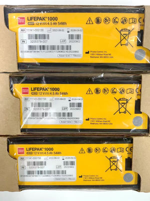 REF:1141-000156 Batterijen voor medische apparatuur Medtronic LIFEPAK 1000 Defibrillatorbatterij 12V 4.5Ah 54Wh
