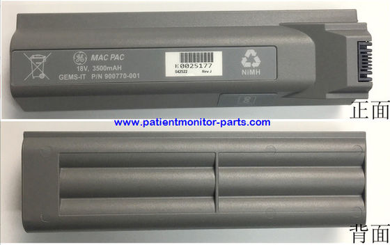 GE MAC3500 MAC5000 MAC5500 Elektrokardiogrammachine Batterij PN 900770-001 18V,3500mAh