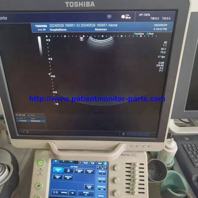 TOSHIBA Xario 200 Ultrasone Diagnostisch Systeem Abdominale Ultrasone Probe PVU-375BT