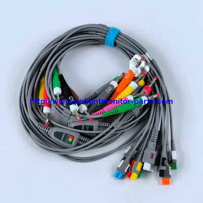 EDAN EKG CABLE 18-Lead 4MM Banana IEC Herbruikbaar REF EL16DIB181 IPN 01.57.471394