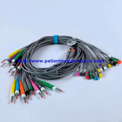 EDAN EKG CABLE 18-Lead 4MM Banana IEC Herbruikbaar REF EL16DIB181 IPN 01.57.471394