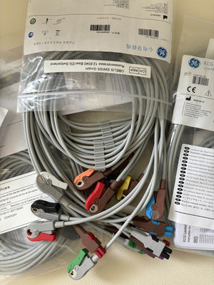 GE 2104749-001 -Conjunto 10 Lead ECG Leadwires And Trunk CABLE,AHA