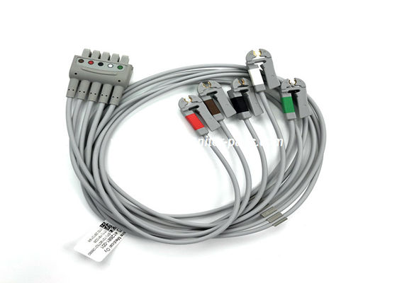 Multi-Link ECG Leadwire Groepeerd Set,5 Lead Grabber AHA 74CM / 29IN PN 412681-001