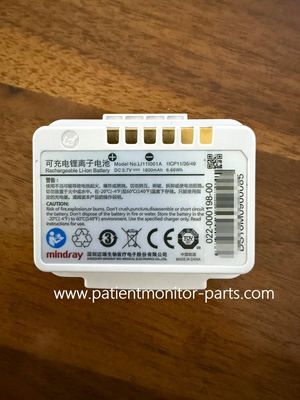 Mindray BP10 bloeddrukmeter Compatibel LI11I001A oplaadbare lithium-ion batterij, 3.8V, 1800mAh.