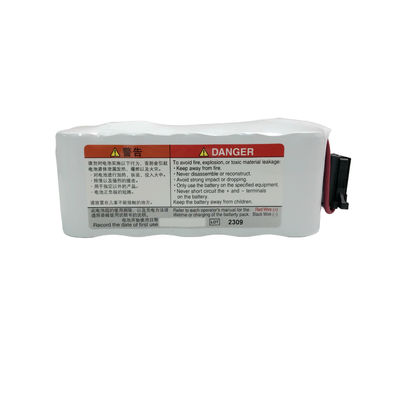 NIHONKOHDEN NKB-301V Verzegelde oplaadbare Ni-MH batterij Nominale spanning 12v Nominale capaciteit 2800mAh