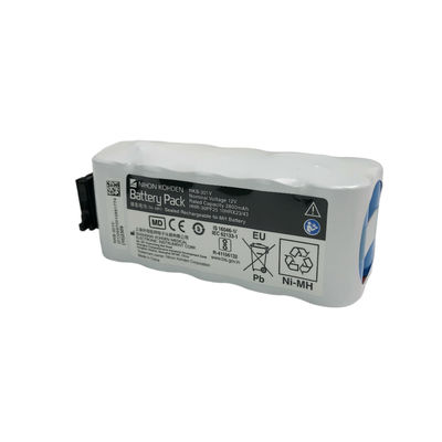 NIHONKOHDEN NKB-301V Verzegelde oplaadbare Ni-MH batterij Nominale spanning 12v Nominale capaciteit 2800mAh