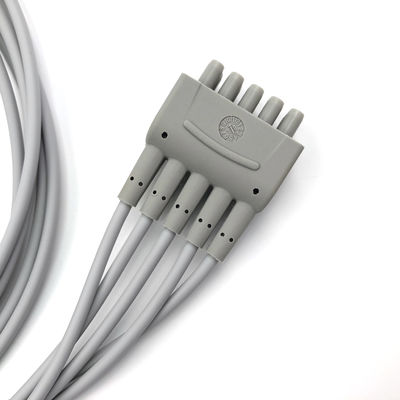 GE Ref:412681-001 Multi-Link ECG Leadwire Group Set,5 -Lead,Grabber,AHA 74 CM /29 IN