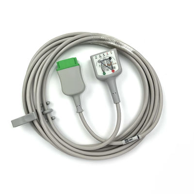 GE Ref:2017003-001 Multi-Link EKG Care Cable,3/5 -Lead,AHA 3.6M /12FT