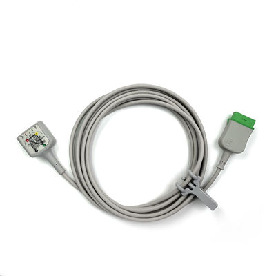 GE Ref:2106305-003 EKG Trunk Cable 3/5 lead IEC,3.6m/12ft