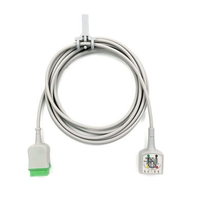 GE Ref:2106305-003 EKG Trunk Cable 3/5 lead IEC,3.6m/12ft