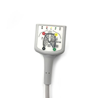 GE Ref:2106305-003 EKG Trunk Cable 3/5 lead IEC,3.6m/12ft