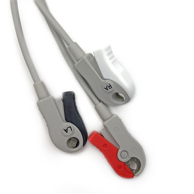 5831398 Leadwire And Trunk Cable ECG 3 Lead Cable Niet afneembare, Grabber, AHA,4.7M/15 FT