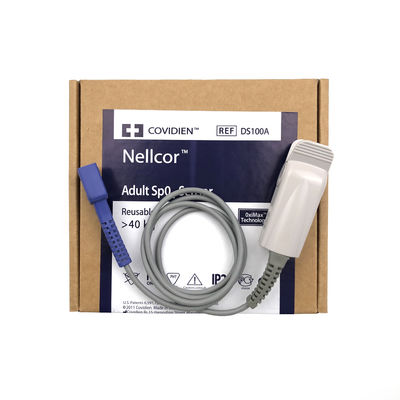 NELLOR REF DS100A SpO2-sensor voor volwassenen herbruikbaar voor meer dan 40 kg OxiMax technologie