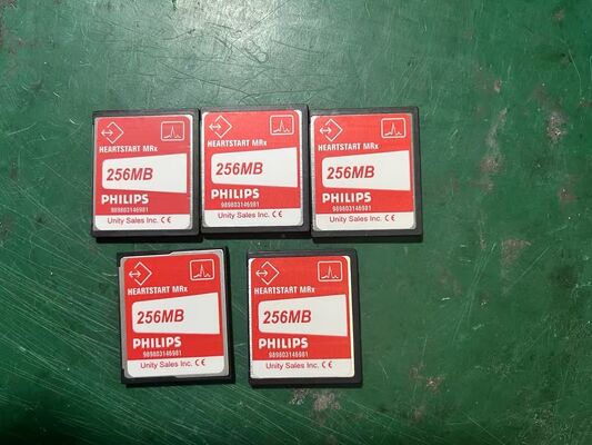 PHILIP M3535A/M3536A Defibrillator SD kaart PN 989803146981; 256mb