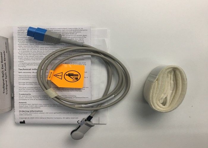GE Ohmeda Oximetrie Spo2 Oordensensor TS-E-D 9 Pins Herbruikbaar Niet-invasief