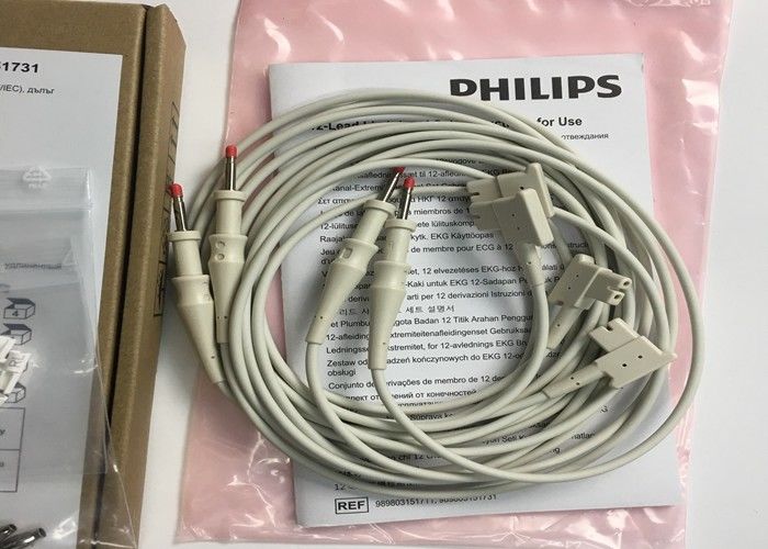 PHLIP ECG vervangende onderdelen, AMMI IEC 12 Lead ECG Limb Leads 1.4M 989803151731