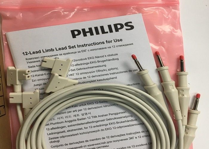 1M 12 Lead EKG Limb Leads 989803151711 Voor PHLIP TC30 TC50 TC70 Patiënt Monitor