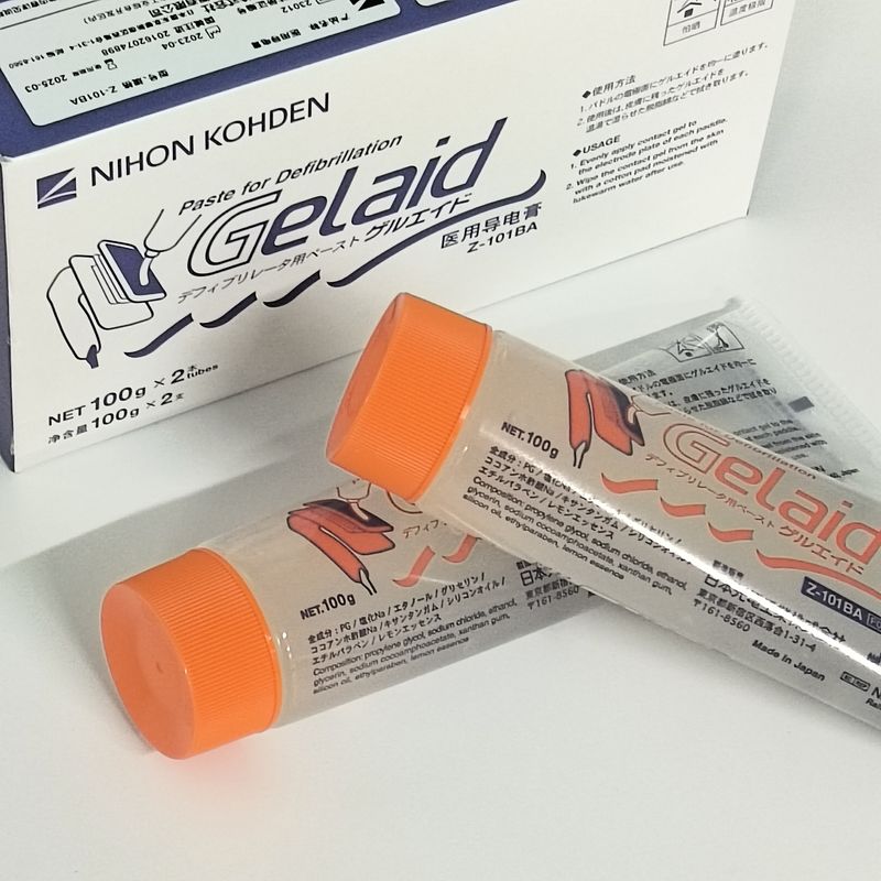 Nihon Kohden Japan Foto-elektrische defibrillator Medisch geleidende pasta 100G Twee doos Z-101