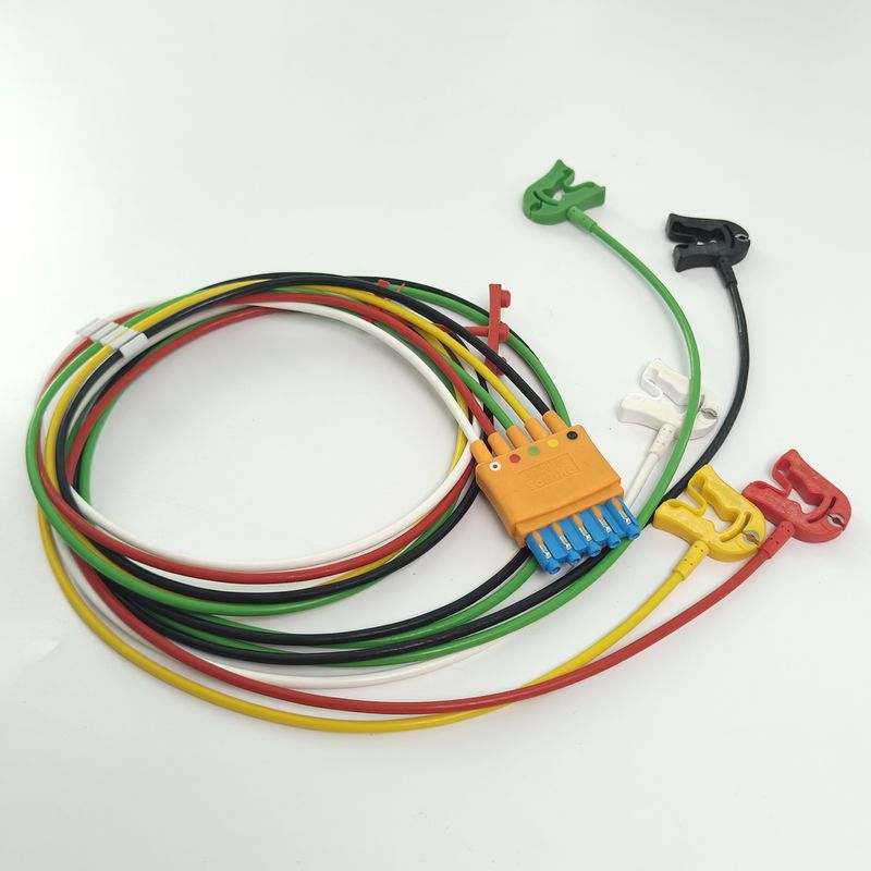 989803125871 Medisch apparaat verbruiksartikelen PHILIP Patiëntmonitor Originele CBL 5 Leadset Grabber IEC OR REF M1974A