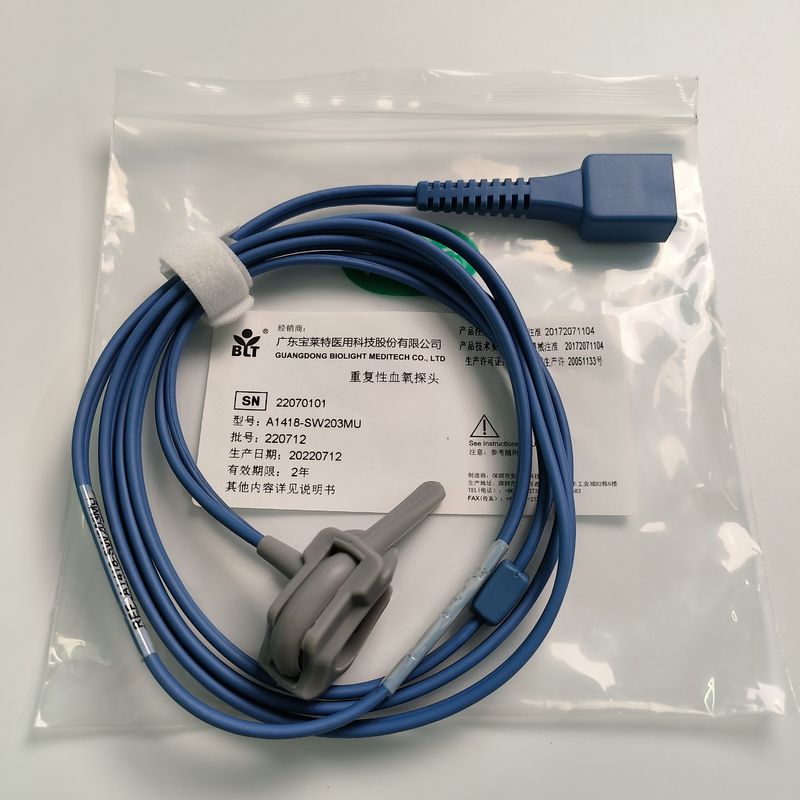 Split Neonate Bundle Bloedzuurstof Probe Met 9 Naalden PN 15-100-0015 REF A1418-SW203MU