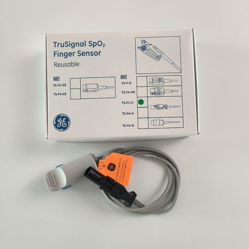 GE Original Datex-Ohmeda TruSignal SpO2 Finger Sensor herbruikbaar.