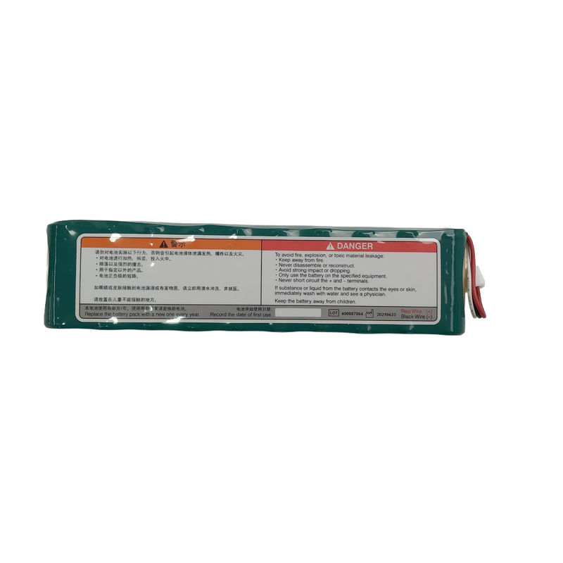 NIHON KOHDEN SB-901DC Verzegelde oplaadbare Ni-MH-batterij Nominale spanning :12Vdc Nominale capaciteit Type:1950mAh Min:1690mAh