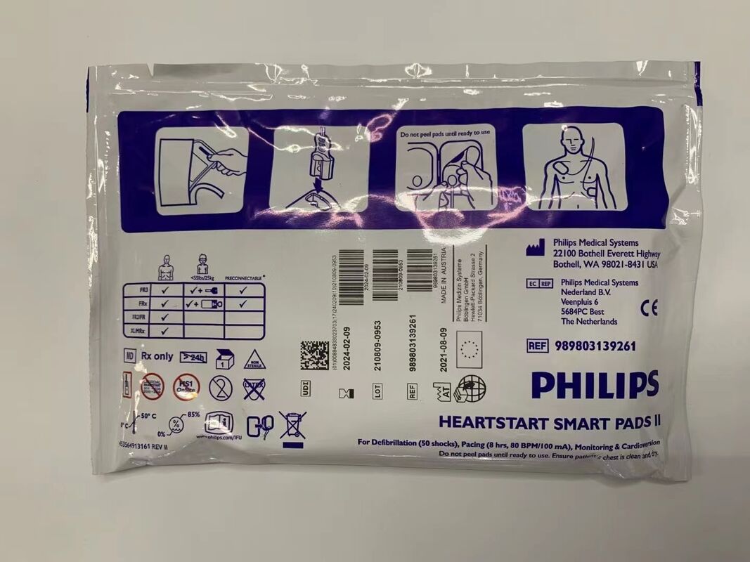 Philip FR3.FRX.FR2.FR.XL.MRX Eeuwige defibrillator elektrische paalplaat ref: 989803139261